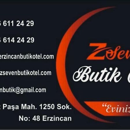 Zseven Butik Otel Эрзинджан Экстерьер фото